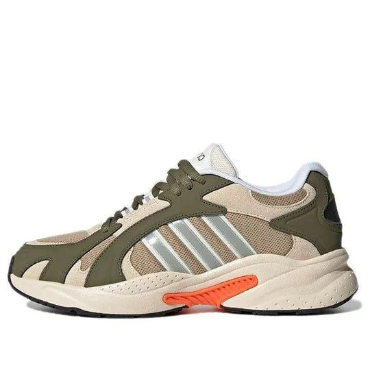 Adidas Crazychaos Shadow 2.0 Low-Top Sneakers Fabric Green Colour For Men