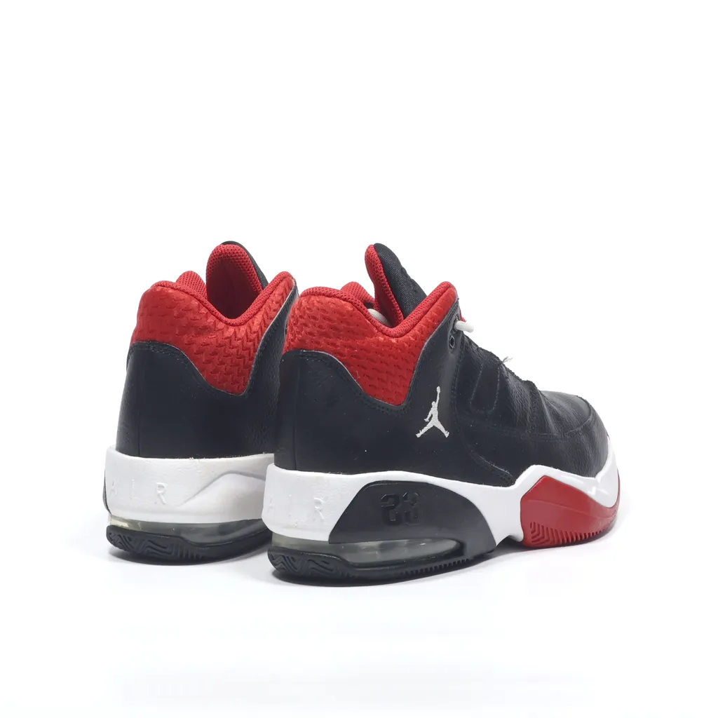 Air Jordan Max Aura 3 High-Top Sneakers Leather Black Color For Women