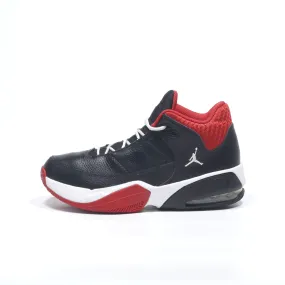 Air Jordan Max Aura 3 High-Top Sneakers Leather Black Color For Women