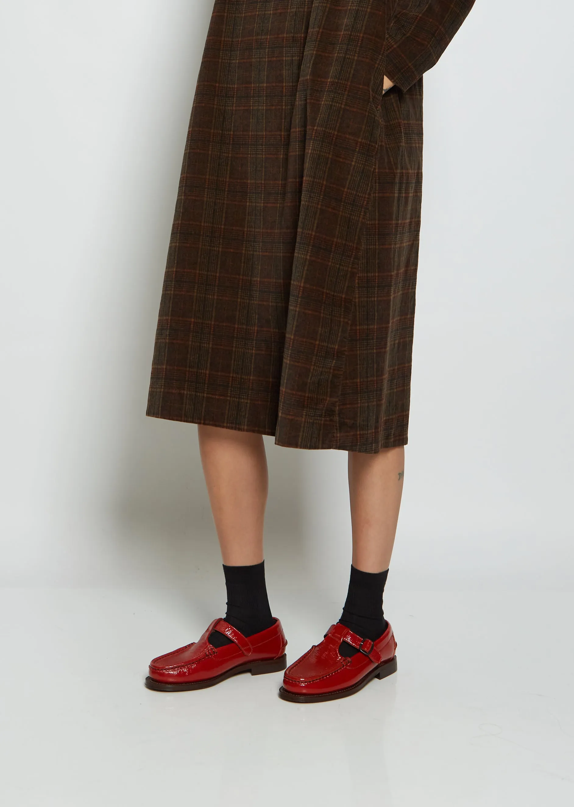 Alber Crinkled Glossy Loafer