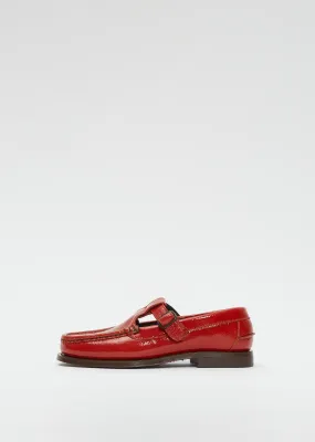 Alber Crinkled Glossy Loafer