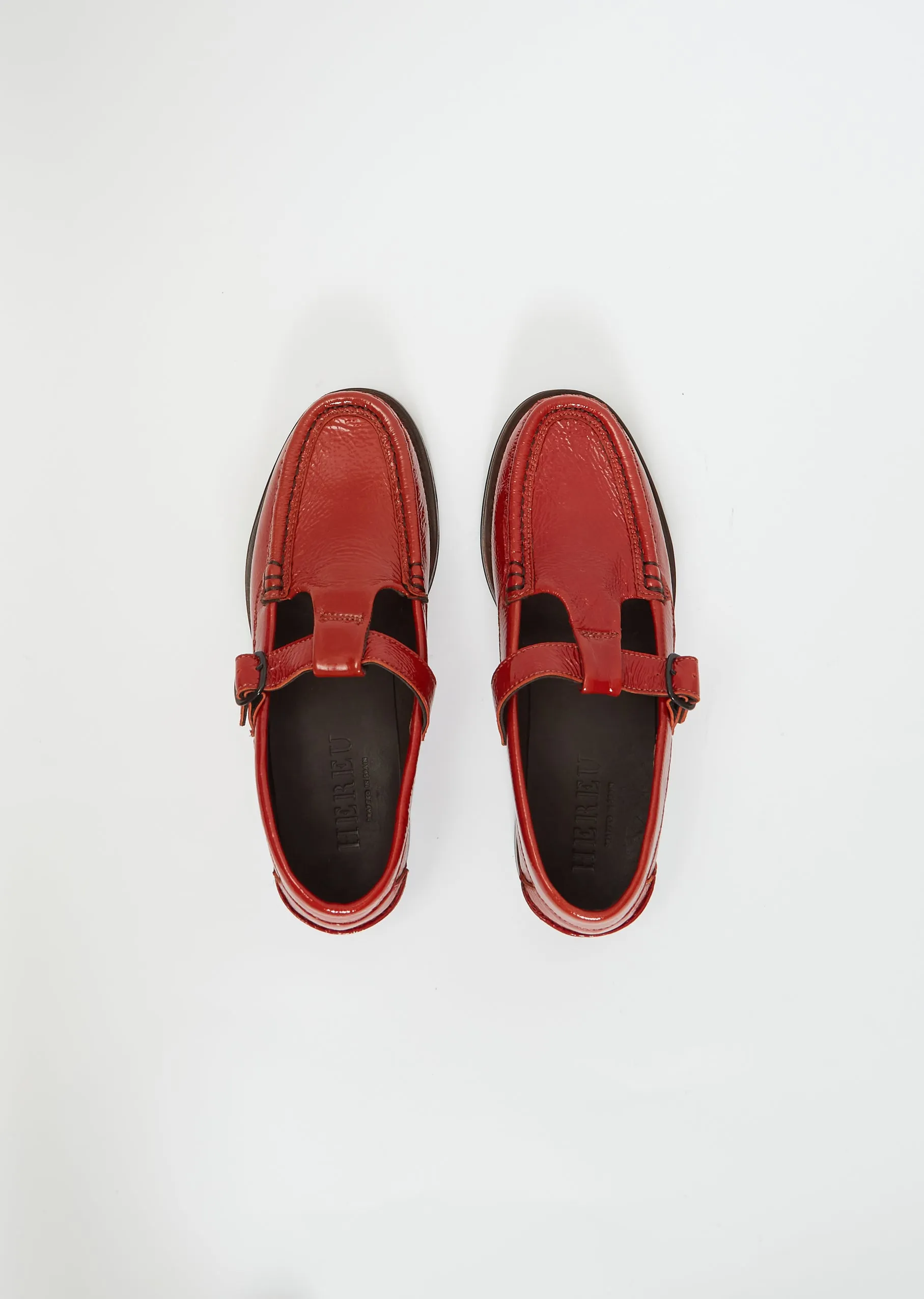 Alber Crinkled Glossy Loafer
