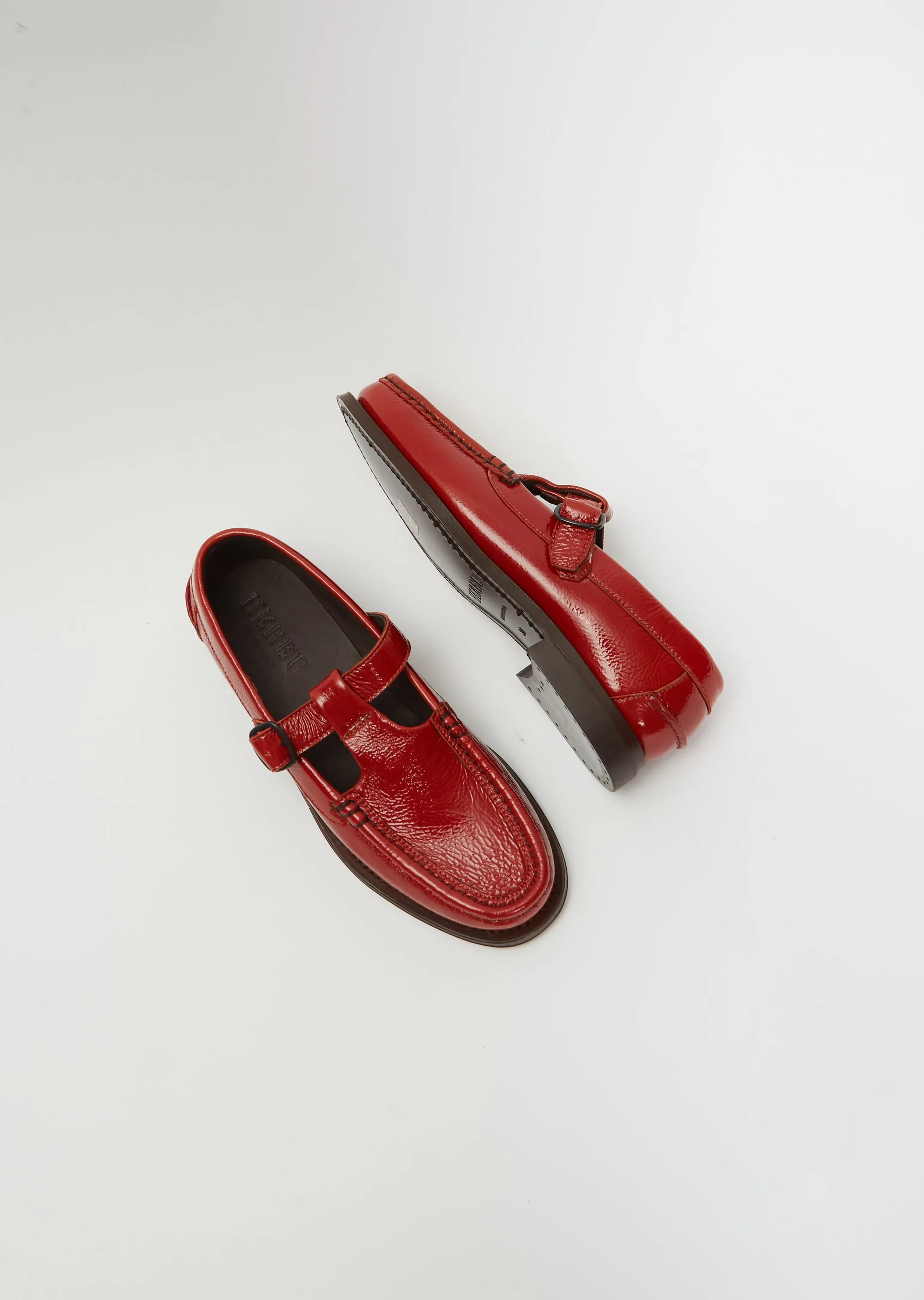 Alber Crinkled Glossy Loafer
