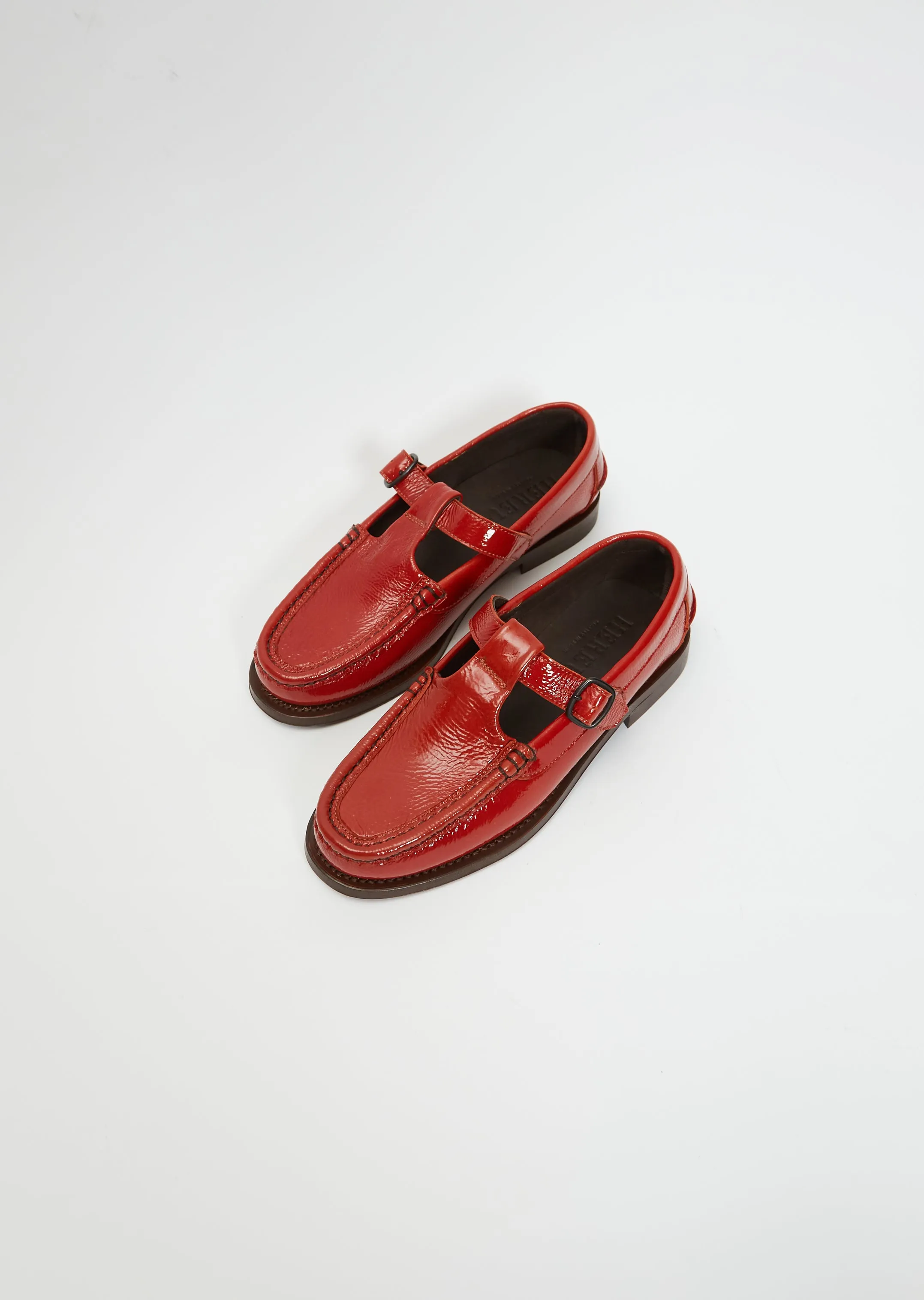 Alber Crinkled Glossy Loafer