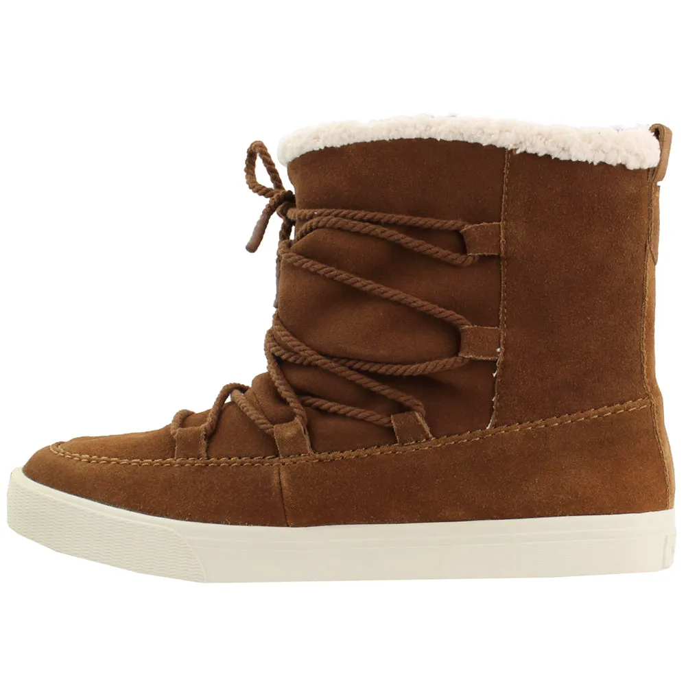 Alpine Floral Round Toe Winter Booties