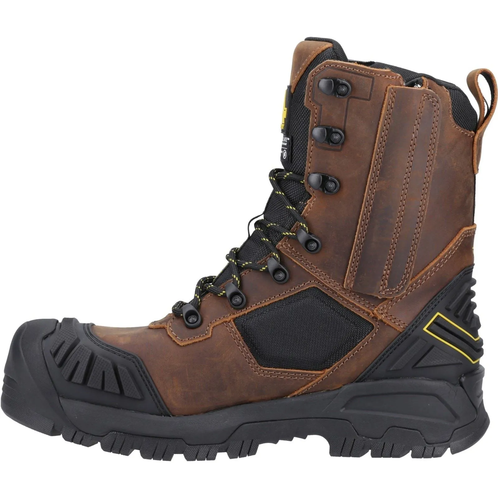 Amblers Men Boots - AS964C Detonate Safety Boot in Brown, 6-13