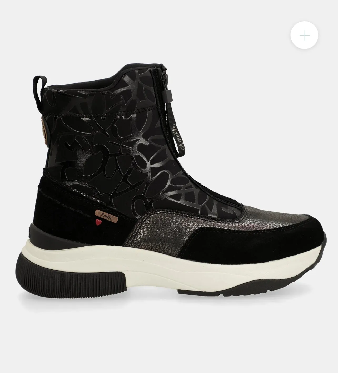 anekke - Black Sporty Boot
