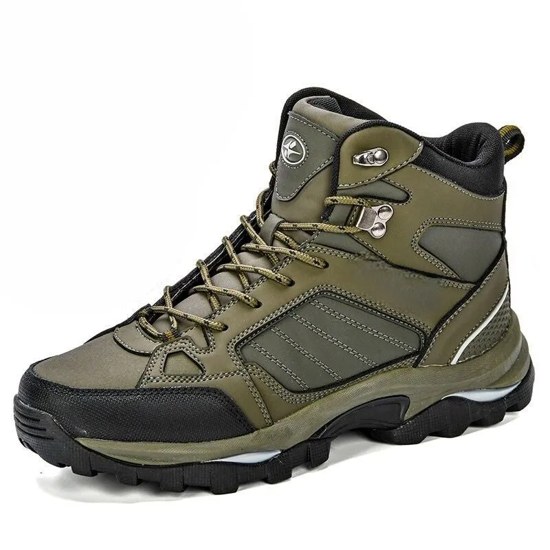 Anti-Skidding Durable Leather Boots For Men