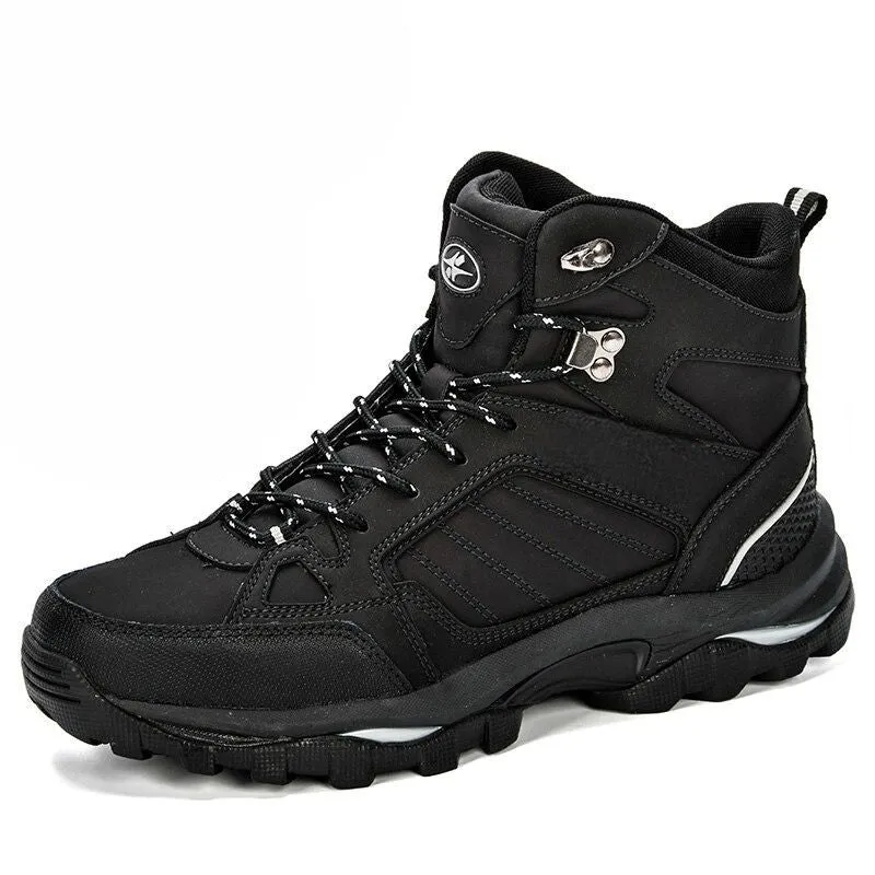 Anti-Skidding Durable Leather Boots For Men