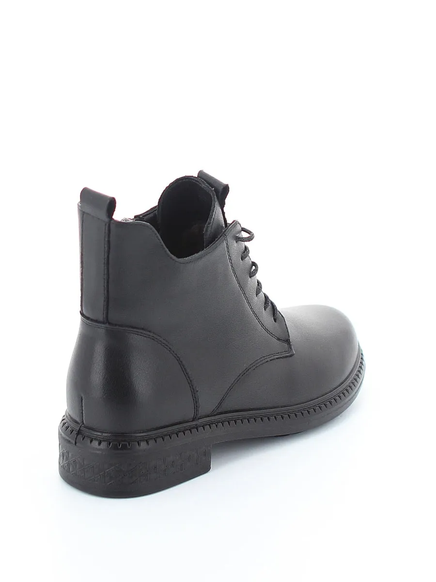 BONAVI 1R05-22 Zip Laced Ankle Boots