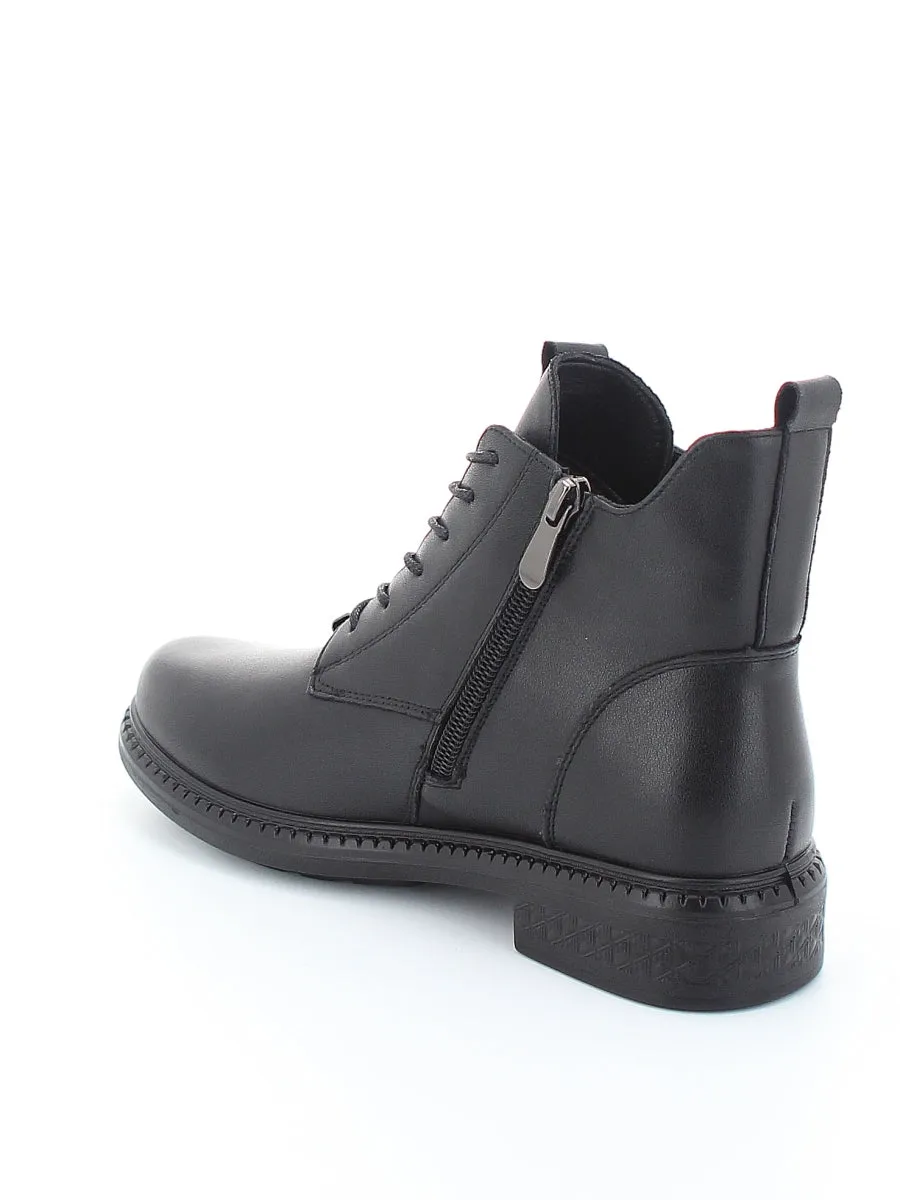 BONAVI 1R05-22 Zip Laced Ankle Boots