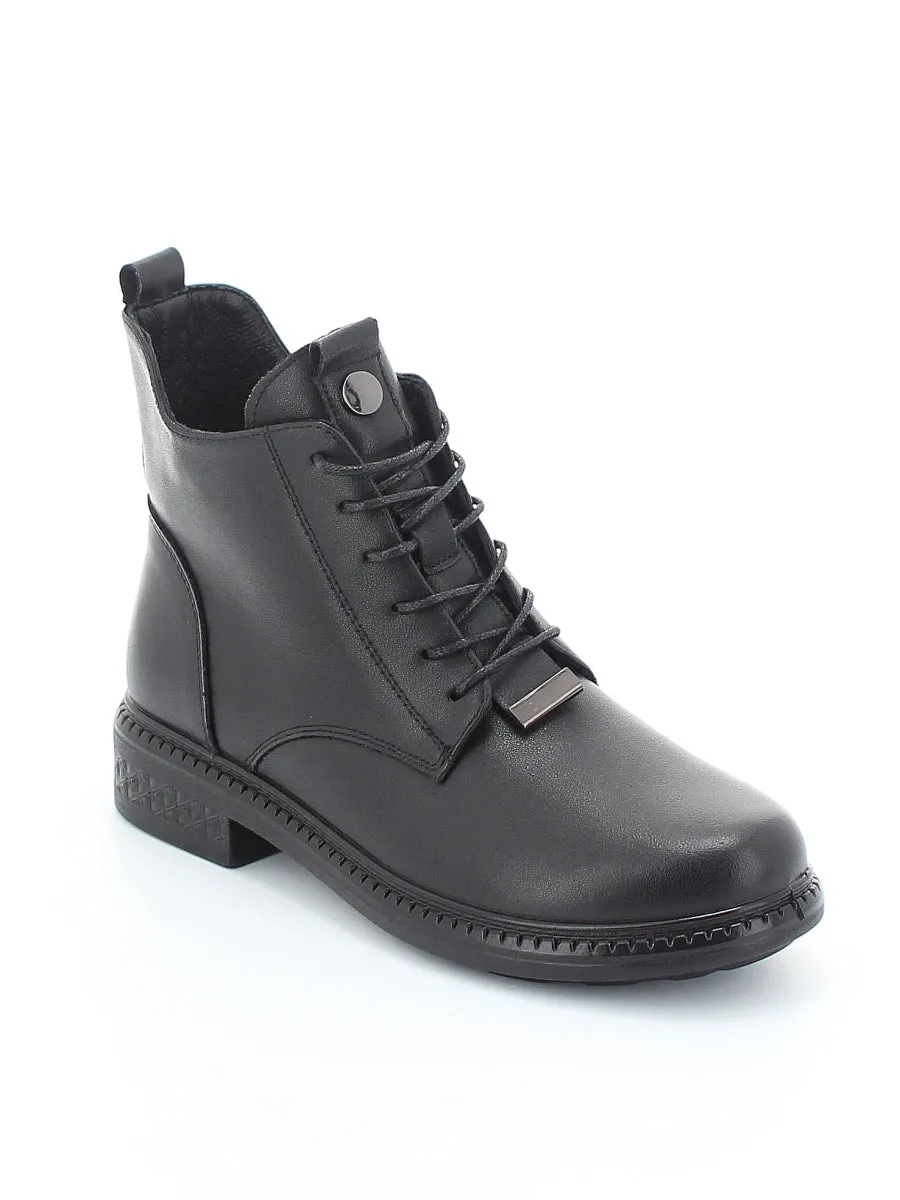 BONAVI 1R05-22 Zip Laced Ankle Boots
