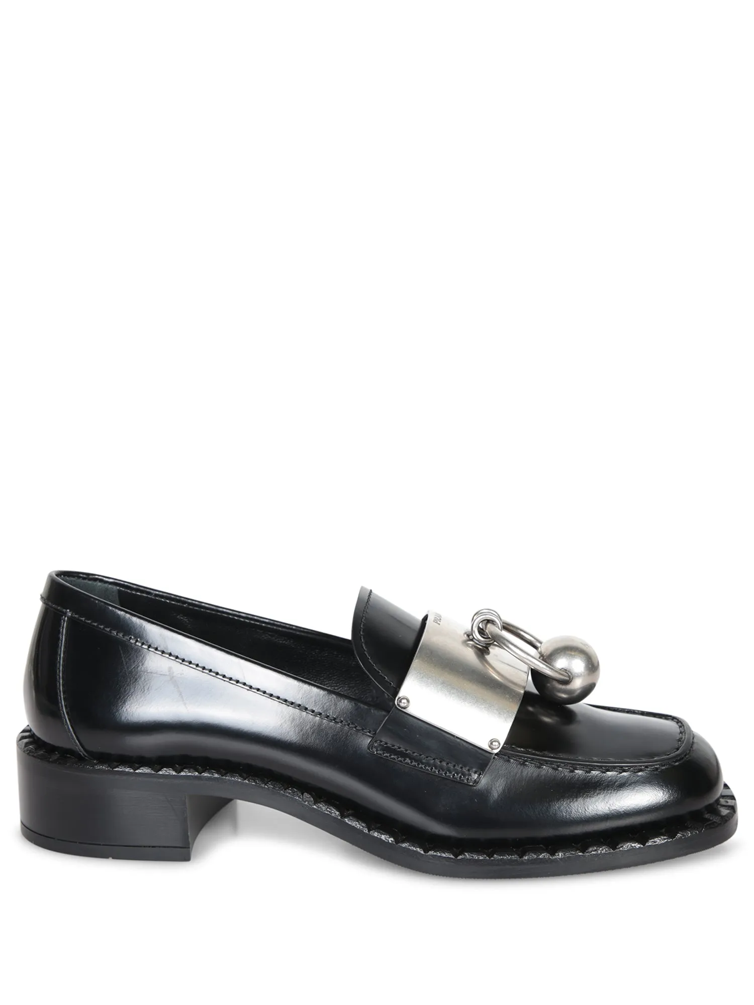 Brushed Black Loafers