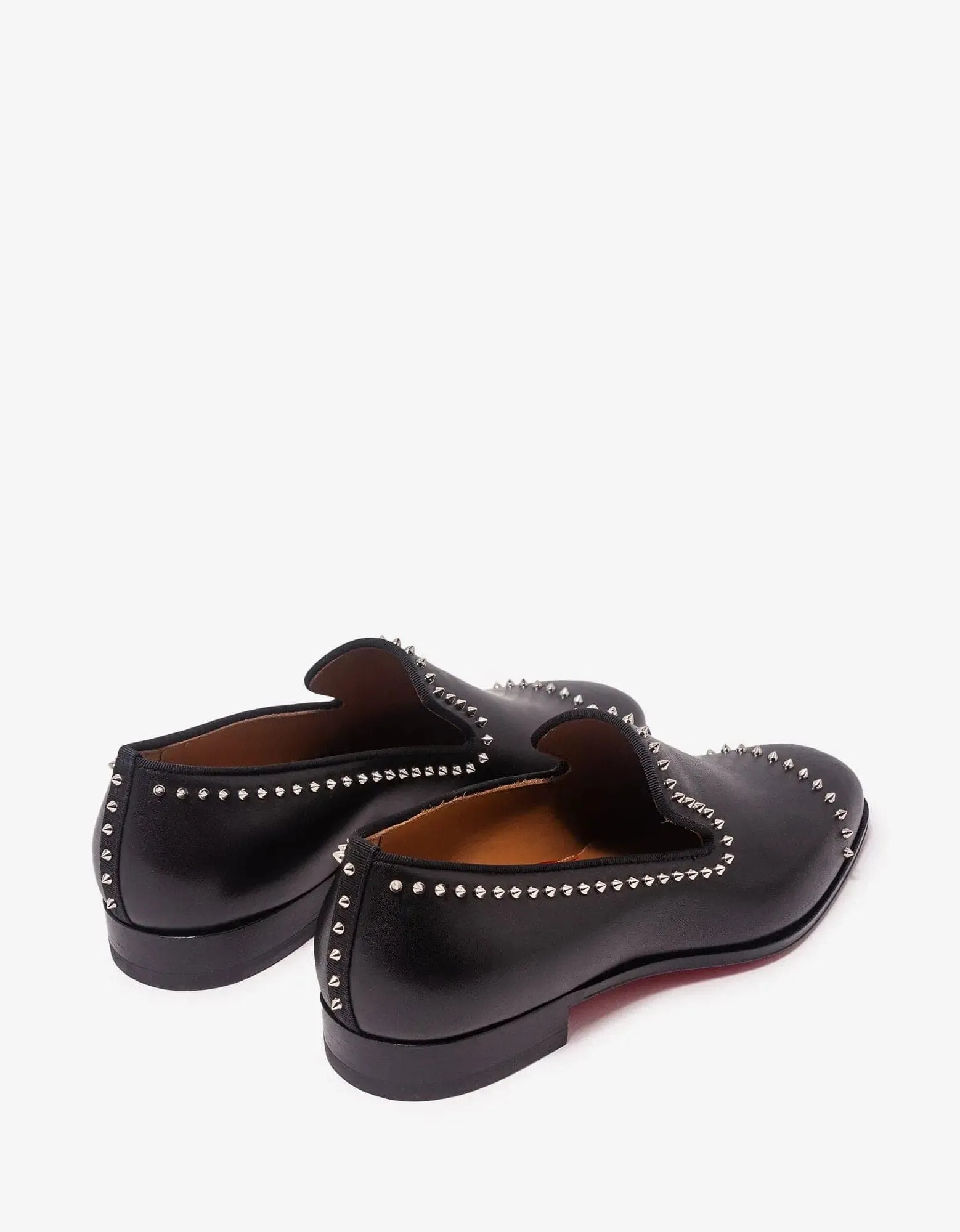 Christian Louboutin Dandy Cloo Flat Black Loafers