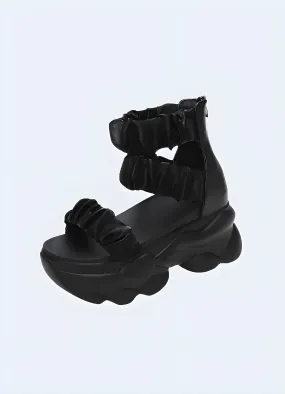 Chunky Black Sandal