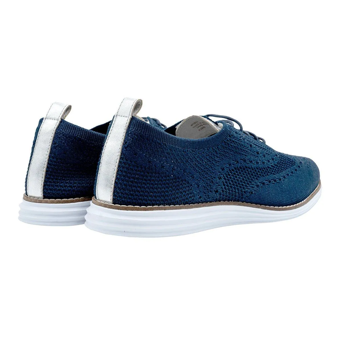 Cole Haan Cole Haan Originalgrand Wingtip Oxford Low-Top Sneakers Fabric Blue Colour For Men