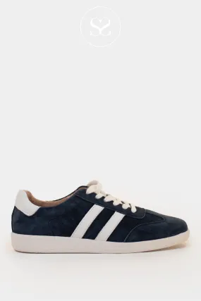 DRILLEYS FIFTY THREE NAVY/WHITE LOW PROFILE TRAINERS