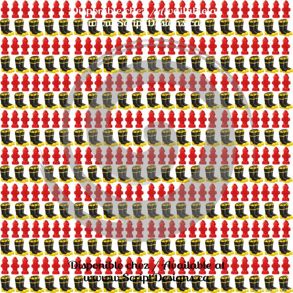 Fire - Patterned Adhesive Vinyl  (10 Different designs available)