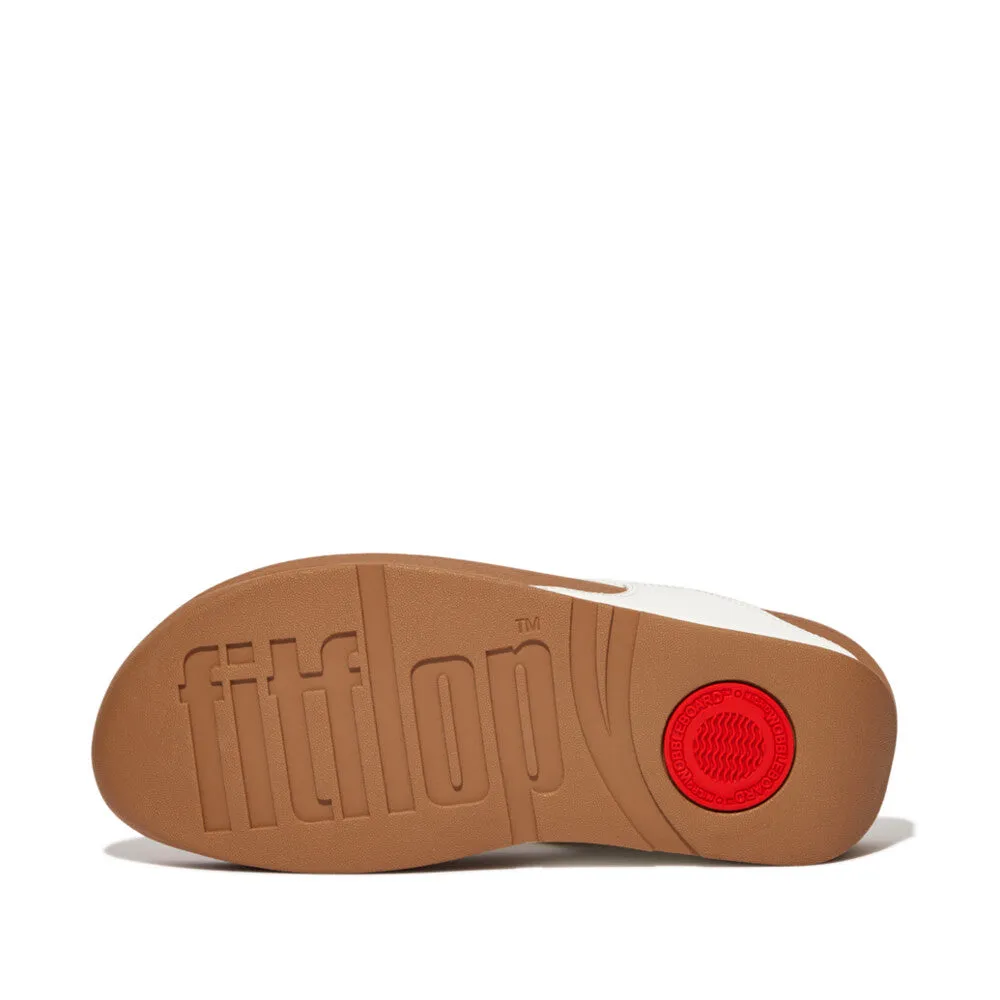 Fitflop I88-024 Lulu Ladies White Leather Toe Post Sandals
