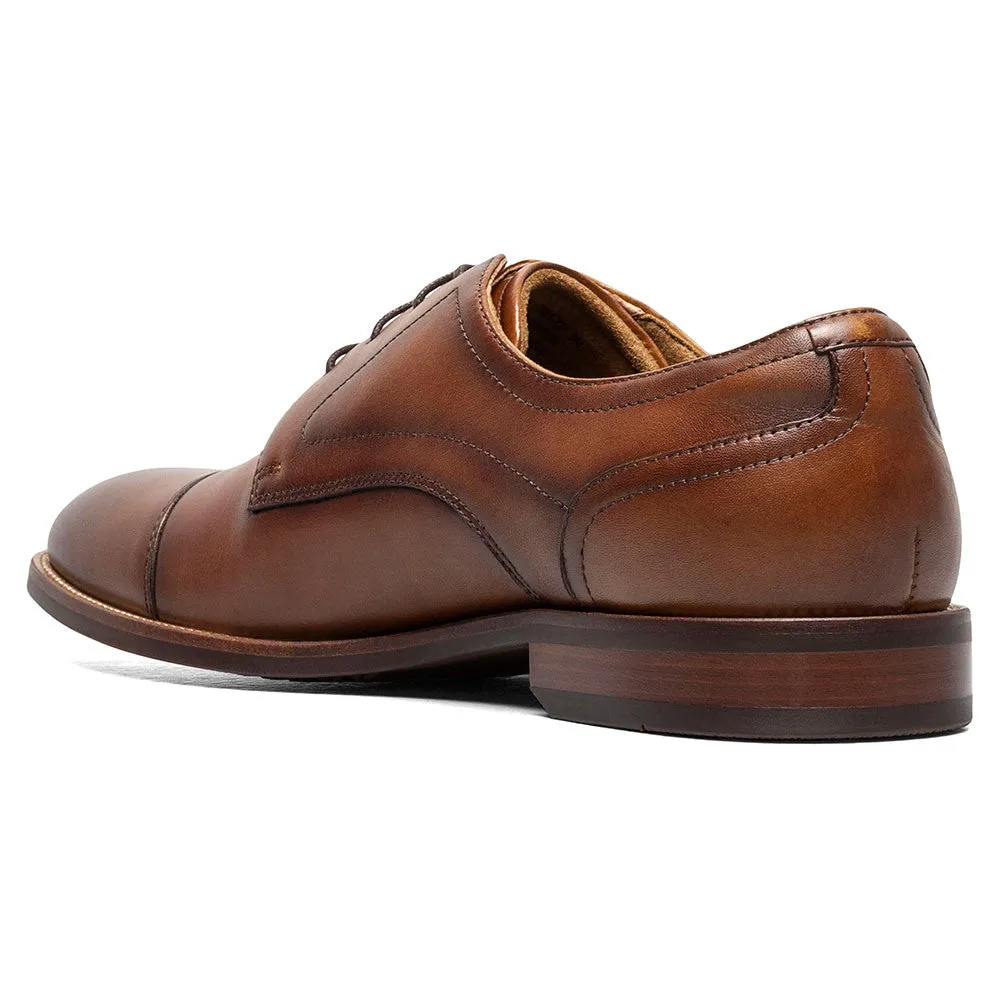 Florsheim Rucci Cap Toe Cognac Oxford Shoes