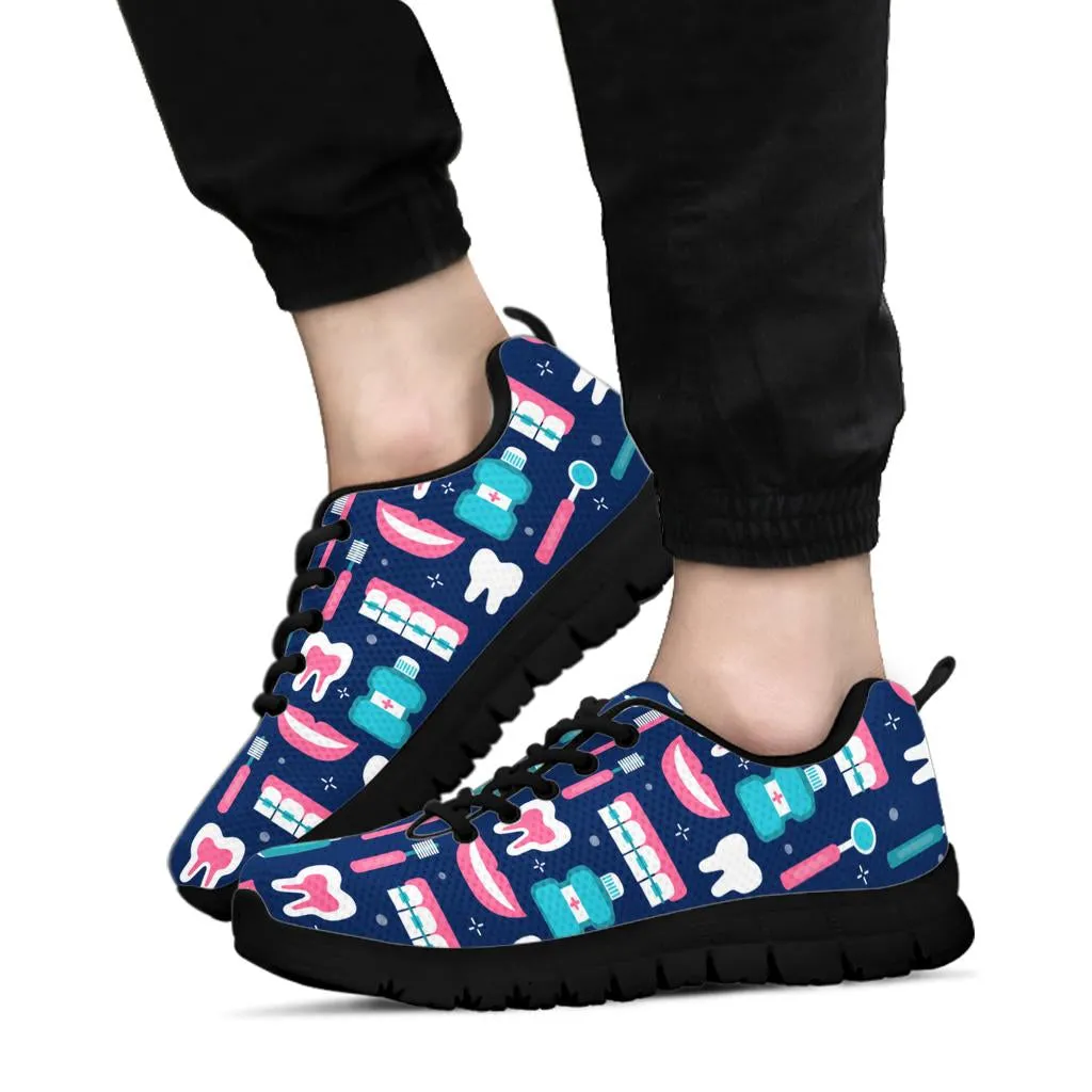 Healthy Teeth Women's White Sole Sneakers