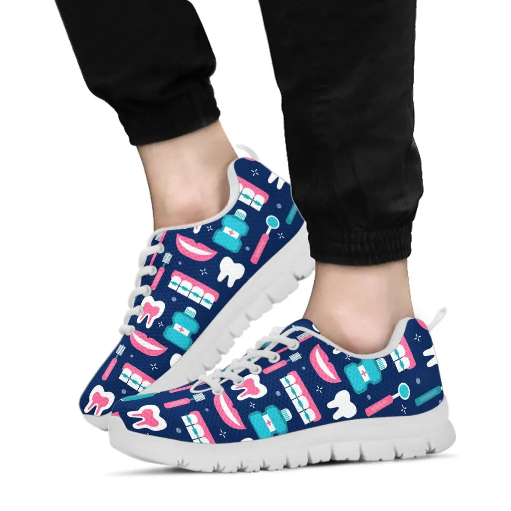 Healthy Teeth Women's White Sole Sneakers