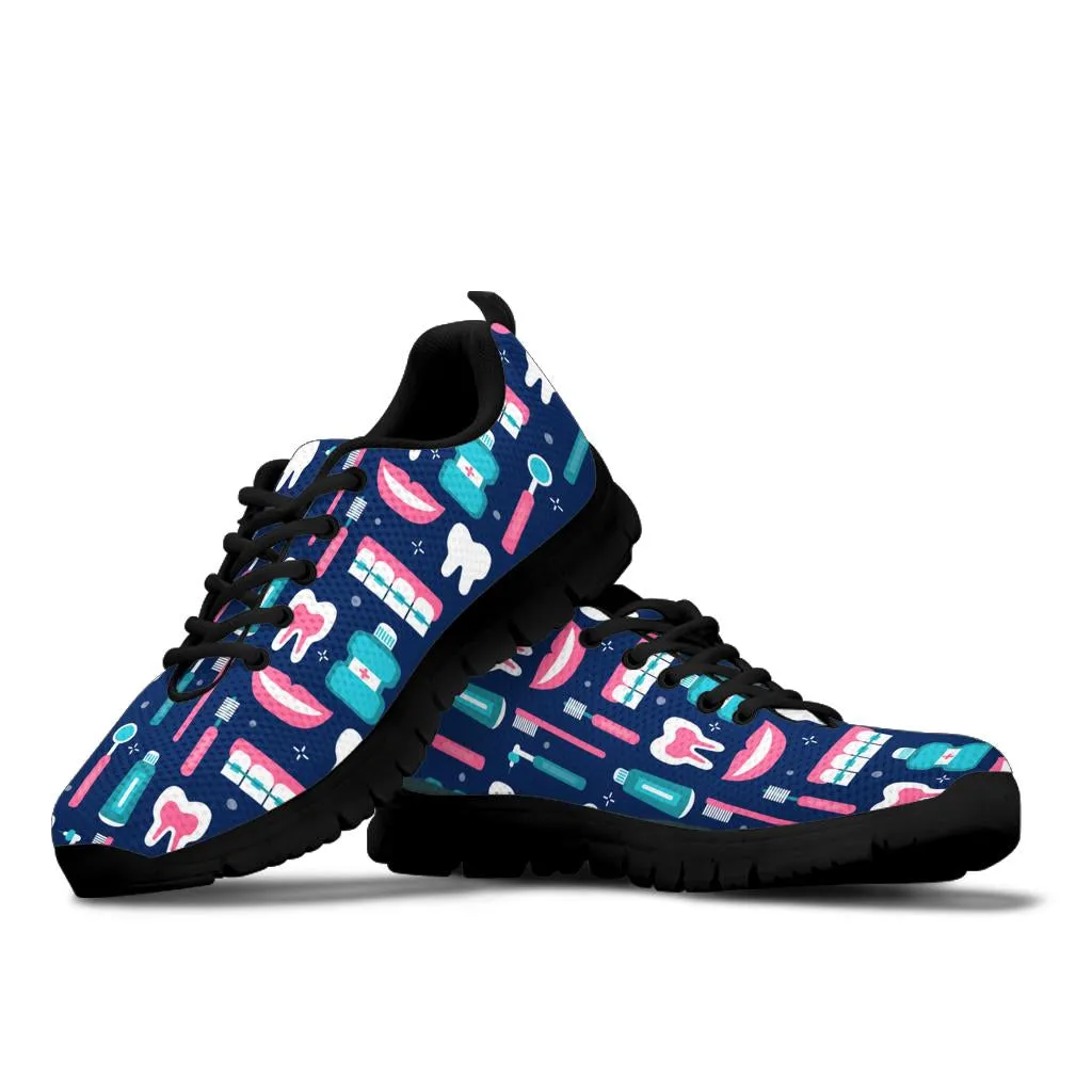 Healthy Teeth Women's White Sole Sneakers