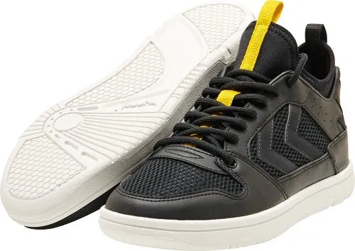 Hummel Black Power Play Mid Trainers
