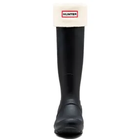 Hunter Fleece Welly Socks in Cream
