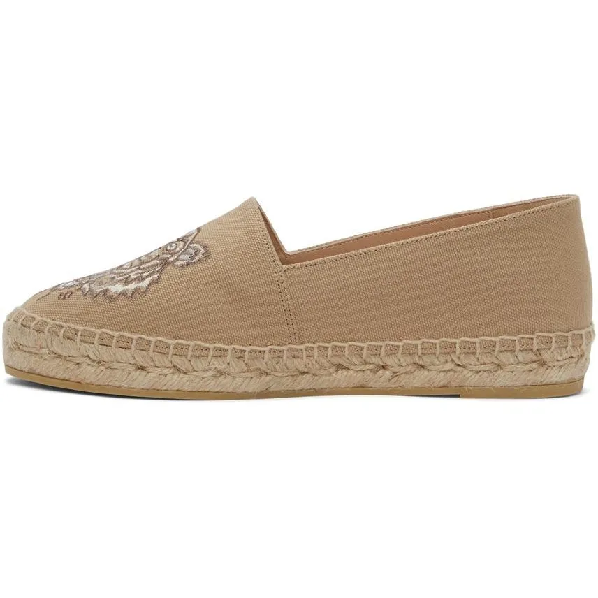 Kenzo Beige Classic Tiger Espadrilles