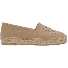 Kenzo Beige Classic Tiger Espadrilles