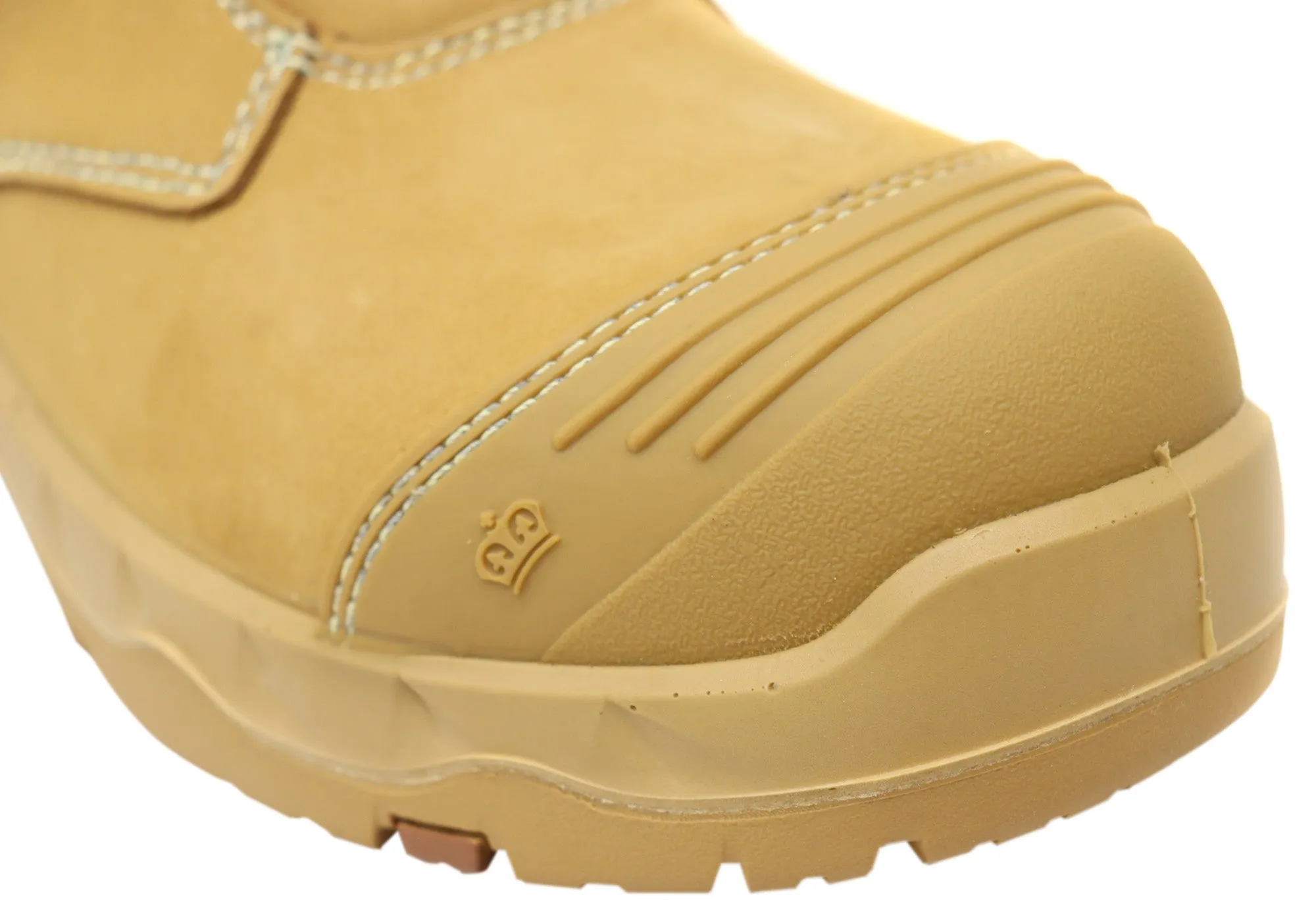 KingGee Bennu Pro 6 Womens Leather Comfortable Work Boots Wheat