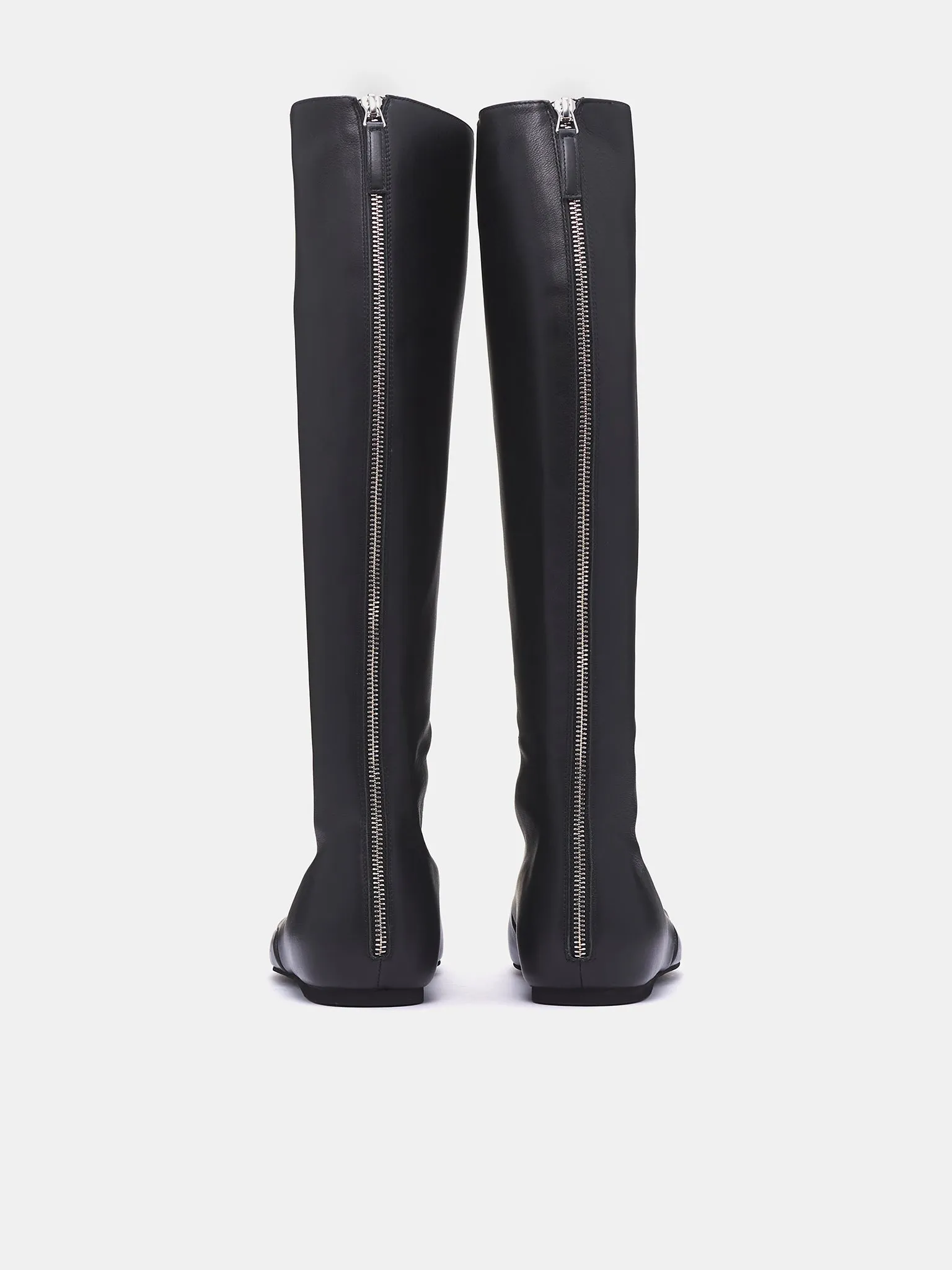 Knee High Foot Boots (NZ707-01-BLACK)