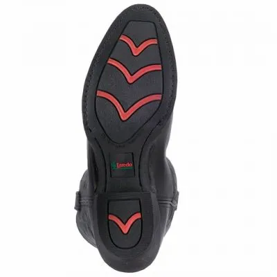 Laredo Black Birchwood Western Boot