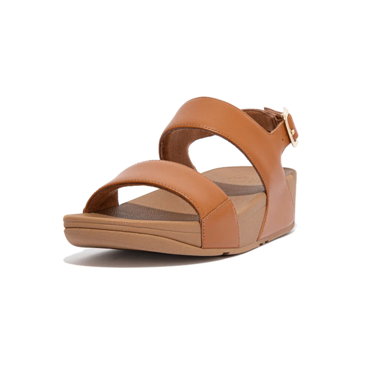 LULU Leather Back-Strap Sandals
