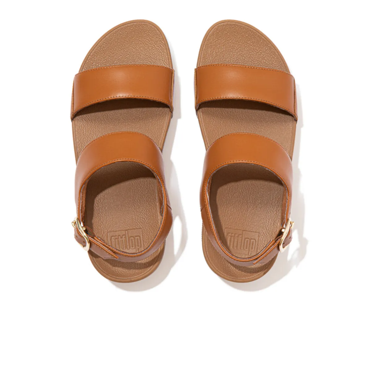 LULU Leather Back-Strap Sandals