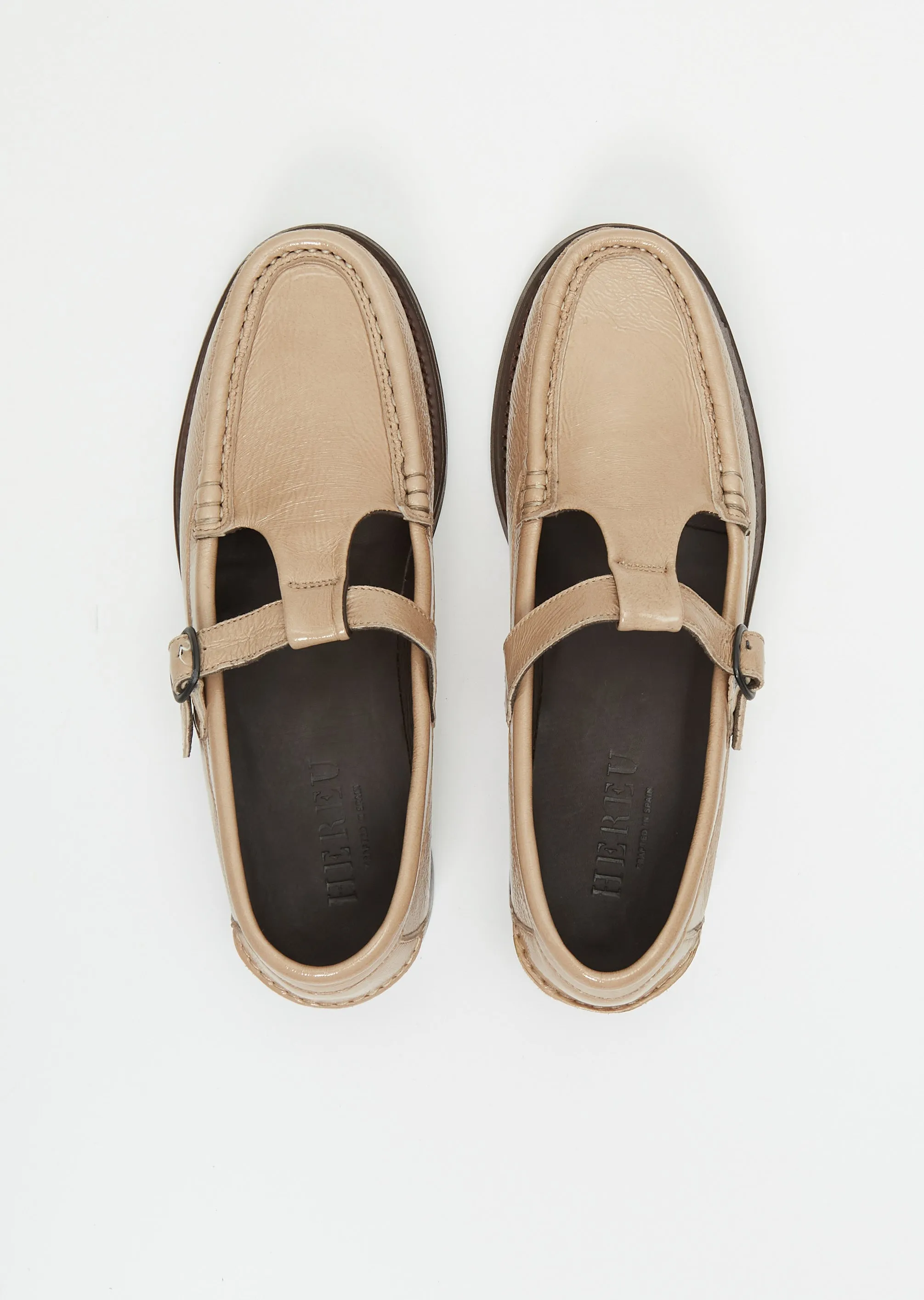 Men's Alber Crinkled Glossy Loafer