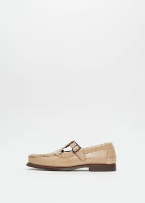 Men's Alber Crinkled Glossy Loafer