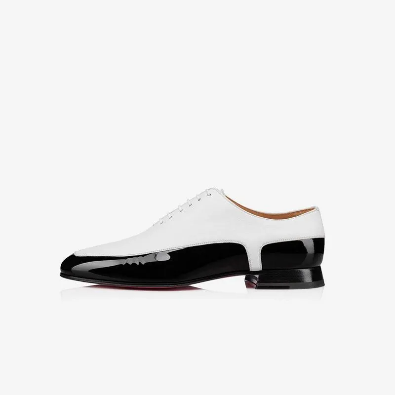 Mens Two-Tone Dress Oxfords Shoes