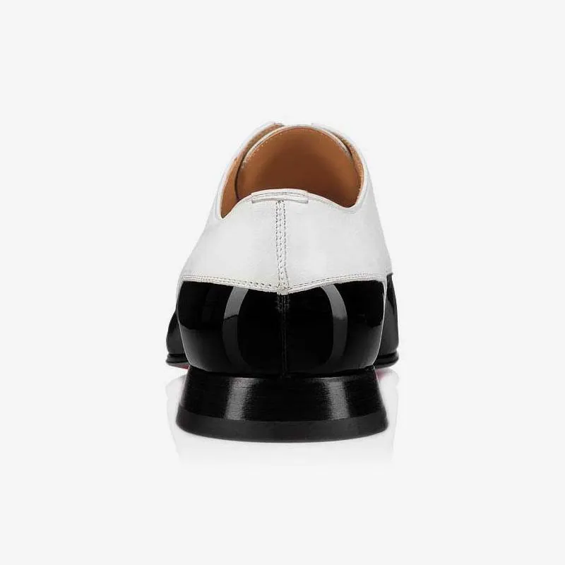 Mens Two-Tone Dress Oxfords Shoes