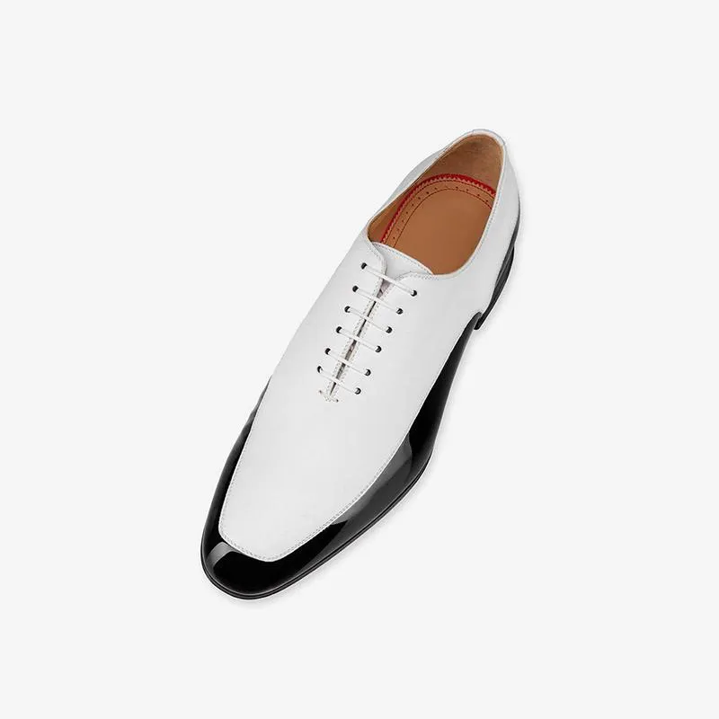 Mens Two-Tone Dress Oxfords Shoes