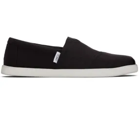 M's Alpargata Forward Recycled Cotton Canvas - Black