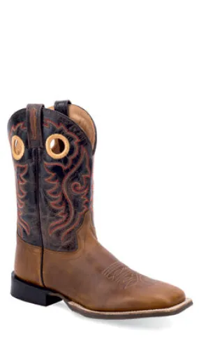 OLD WEST BROAD SQUARE TOE BOOTS
