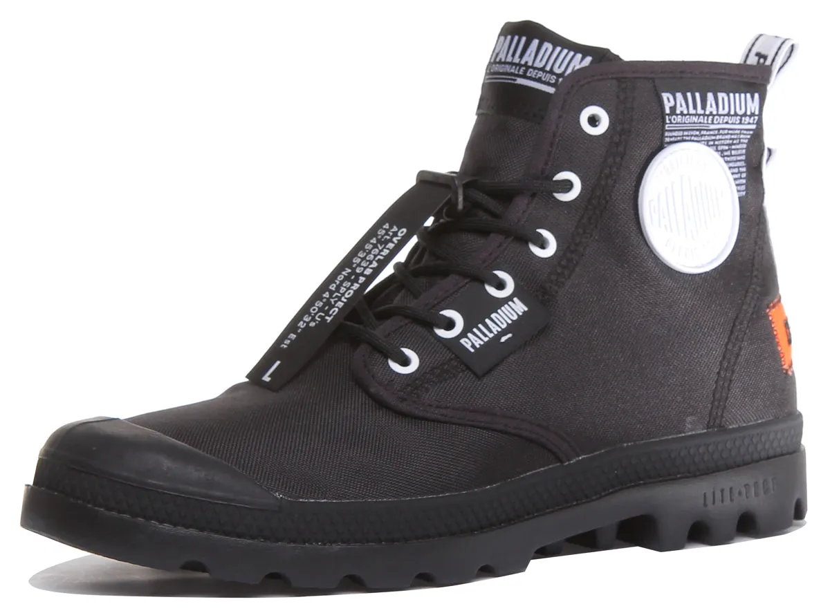 Palladium Pampa Lite In Black For Unisex
