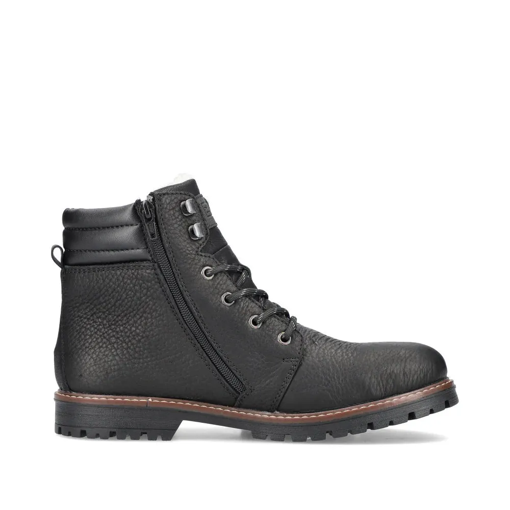 Rieker Men's Leather Winter Boot