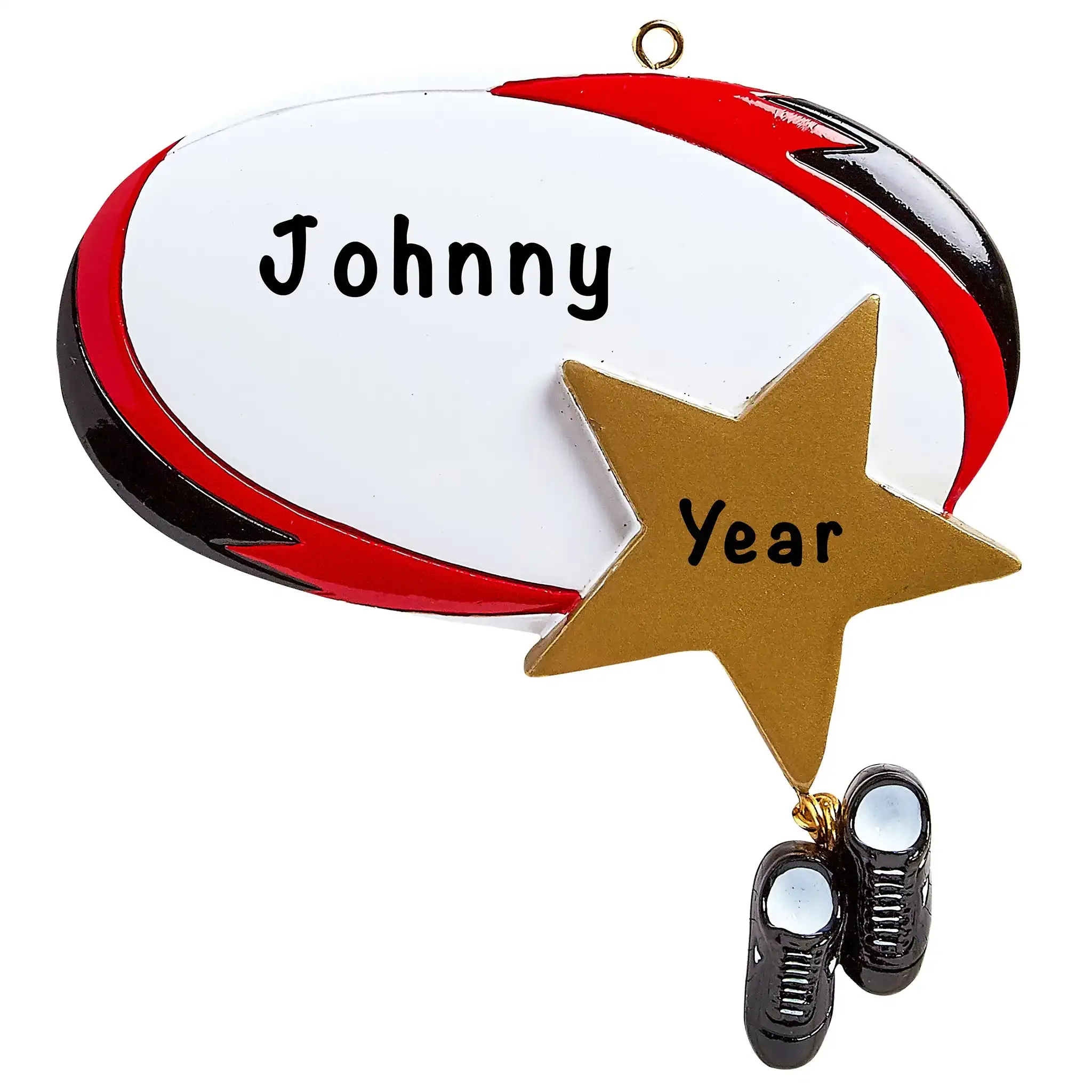 Rugby Personalized Ornament