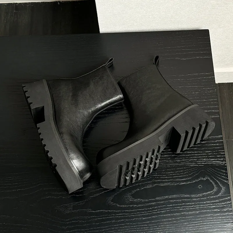 Serpatura Luxe Slide-On Boots