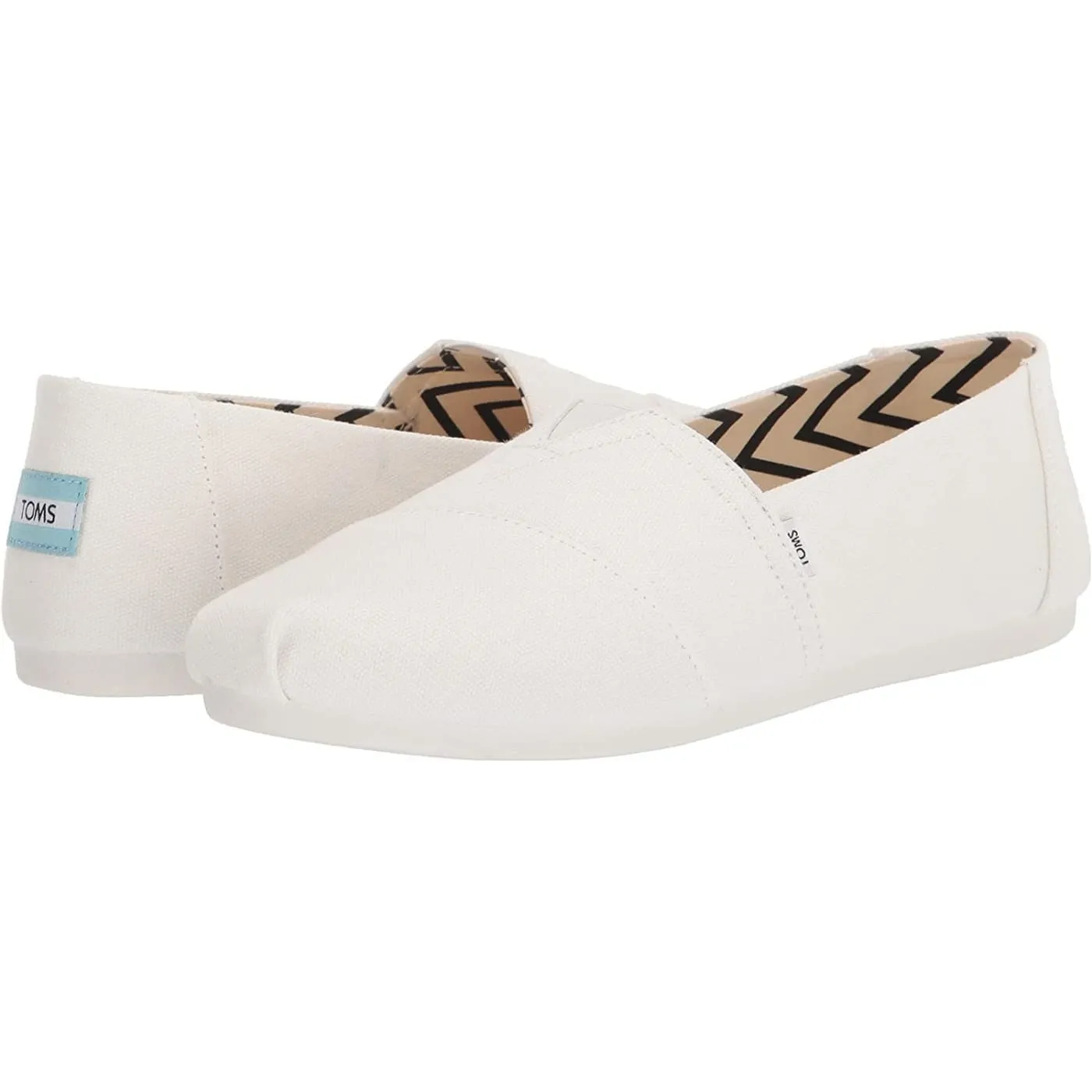 Toms Classic Recycled Cotton Womens Espadrilles Slipons