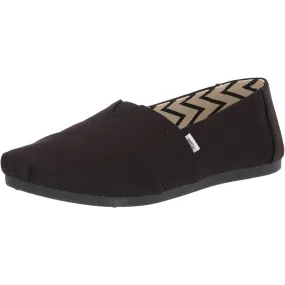 Toms Classic Recycled Cotton Womens Espadrilles Slipons