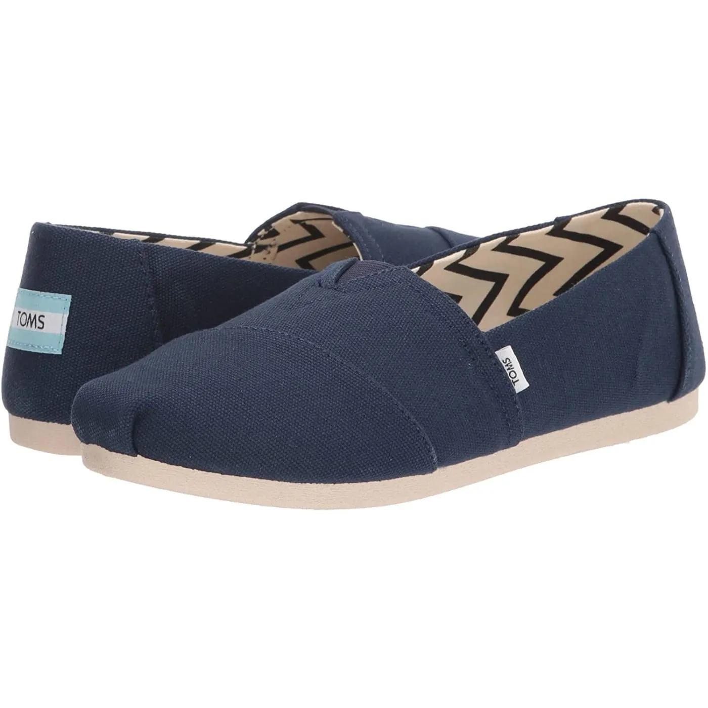 Toms Classic Recycled Cotton Womens Espadrilles Slipons